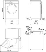 Стиральная машина Smeg WM3T24RU фото 4 в Краснодаре