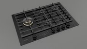 Варочная панель Fulgor Milano FCLH 755 G T WK BK фото 2 в Краснодаре