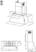 Вытяжка настенная Bertazzoni KR70HER1NDA фото 3 в Краснодаре