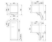 Холодильник Smeg FAB28RPK5 фото 2 в Краснодаре
