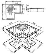 Мойка Смег SP2A фото 2 в Краснодаре Мойка Smeg SP2A фото 2 в Краснодаре
