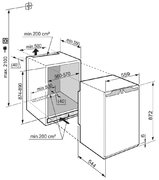 Встраиваемый холодильник Liebherr IK 1650 Premium фото 4 в Краснодаре