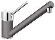 Смеситель Бланко Antas chrome/Silgranit темная скала фото в Краснодаре Смеситель Blanco Antas chrome/Silgranit темная скала фото в Краснодаре