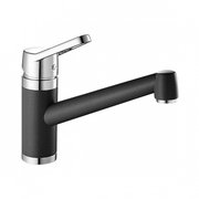Смеситель Бланко ACTIS Сочетание материалов хром/керамика черный фото в Краснодаре Смеситель Blanco ACTIS Сочетание материалов хром/керамика черный фото в Краснодаре