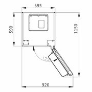 Холодильник Korting KNFC 62029 GW фото 3 в Краснодаре