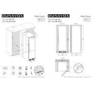 Винный шкаф Dunavox DX-119.386DSS фото 4 в Краснодаре