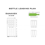 Винный шкаф Dunavox DAFT-24.68DSC фото 4 в Краснодаре