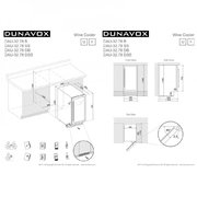 Винный шкаф Dunavox DAU-32.78DW фото 4 в Краснодаре