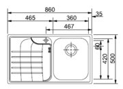 Мойка Франке ZOT 614 чаша справа фото 3 в Краснодаре Мойка Franke ZOT 614 чаша справа фото 3 в Краснодаре