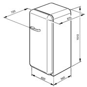Холодильник Smeg CVB20RO фото 4 в Краснодаре