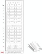 Винный шкаф Dunavox DX-166.428DCK фото 4 в Краснодаре