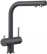 Смеситель Бланко FONTAS II SILGRANIT + фильтр для воды BWT-БАРЬЕР EXPERT STANDARD темная скала фото в Краснодаре Смеситель Blanco FONTAS II SILGRANIT + фильтр для воды BWT-БАРЬЕР EXPERT STANDARD темная скала фото в Краснодаре