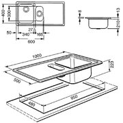 Мойка Смег LM102D фото 2 в Краснодаре Мойка Smeg LM102D фото 2 в Краснодаре