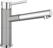Смеситель Бланко Alta-S compact chrome/Silgranit алюметаллик фото в Краснодаре Смеситель Blanco Alta-S compact chrome/Silgranit алюметаллик фото в Краснодаре