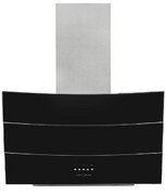 Вытяжка KRONA INGA 600 inox/black push button фото 2 в Краснодаре