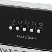Встраиваемая вытяжка Krona KATE 600 GLASS BLACK PB фото 2 в Краснодаре