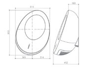 Вытяжка Faber Twist BK фото 4 в Краснодаре