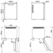 Минибар Smeg MTE40 фото 4 в Краснодаре