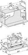 Встраиваемая вытяжка Miele DAS 8930 с витрины, царапина на корпусе фото 4 в Краснодаре
