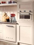 Компактный духовой шкаф с пароваркой Smeg SF4920VCP фото 3 в Краснодаре