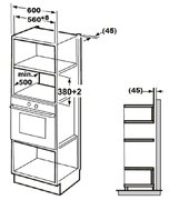 Встраиваемая микроволновая печь Brandt BMG2115X фото 4 в Краснодаре
