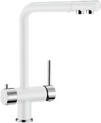 Смеситель Бланко Fontas Silgranit белый фото в Краснодаре Смеситель Blanco Fontas Silgranit белый фото в Краснодаре