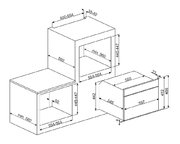 Встраиваемая микроволновая печь Smeg SF4800MPO фото 3 в Краснодаре