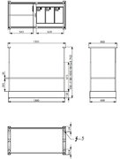 Вытяжка Falmec Spazio 130 Island steel фото 4 в Краснодаре