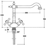 Смеситель Smeg ME4A фото 2 в Краснодаре