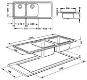 Мойка Смег LLR116 фото 2 в Краснодаре Мойка Smeg LLR116 фото 2 в Краснодаре