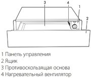 Встраиваемый подогреватель посуды Smeg CPR115B3 фото 3 в Краснодаре