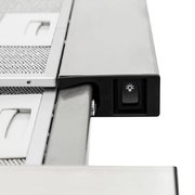 Встраиваемая вытяжка KRONA Kamilla slim 600 inox/inox (1 мотор) фото 2 в Краснодаре