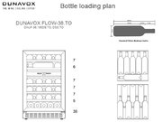 Винный шкаф Dunavox DAUF-38.100DSS.TO фото 3 в Краснодаре
