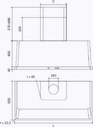 Вытяжка Ilve AM150/BL фото 4 в Краснодаре