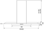 Вытяжка Kuppersberg LORA 60 X 4HPB фото 2 в Краснодаре
