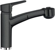 Смеситель Бланко MERKUR-S SILGRANIT антрацит фото в Краснодаре Смеситель Blanco MERKUR-S SILGRANIT антрацит фото в Краснодаре