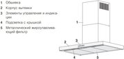 Островная вытяжка V-ZUG AiroClearIsland V6000 AI6T12LQTLG фото 3 в Краснодаре