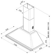 Вытяжка Smeg KT110BL фото 2 в Краснодаре