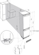 Встраиваемый двухкамерный холодильник De Dietrich DRN 1017 I фото 2 в Краснодаре