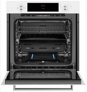 Газовый духовой шкаф Weissgauff WGO 702 D WHITE GLASS фото 2 в Краснодаре