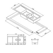Мойка Смег LQR116-2 фото 3 в Краснодаре Мойка Smeg LQR116-2 фото 3 в Краснодаре