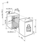 Встраиваемый морозильник Liebherr IFNbi 3553 Prime фото 4 в Краснодаре