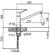 Смеситель Smeg MFQ7-IS2 фото 2 в Краснодаре