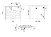 Варочная панель Smeg SER60SGH3 фото 4 в Краснодаре