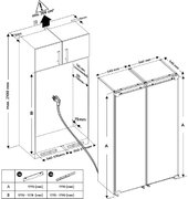 Холодильник Schaub Lorenz SLU E524-1WE фото 2 в Краснодаре