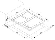 Варочная поверхность Korting HG 695 CTX фото 4 в Краснодаре