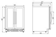 Винный шкаф Dometic E40FGD Elegance фото 3 в Краснодаре