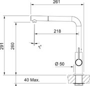 Смеситель Franke Neptune Evo nozzle белый фото 3 в Краснодаре