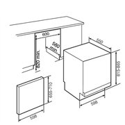 Посудомоечная машина Teka DW1 605 FI фото 3 в Краснодаре