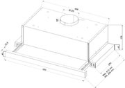 Встраиваемая вытяжка Schaub Lorenz SLD TW6600 фото 2 в Краснодаре